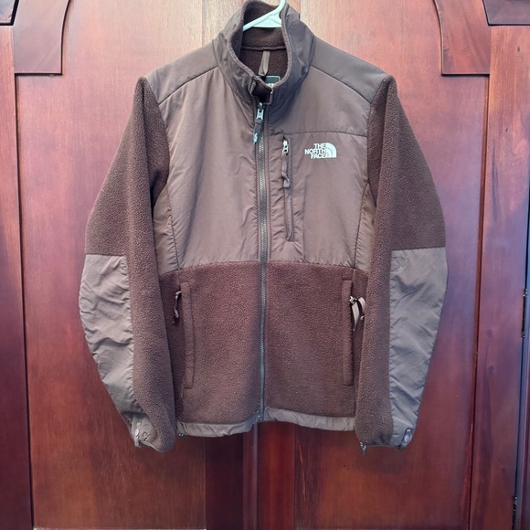 The North Face Women's Denali Fleece Jacket Brown Polartec Sz M Full Zip Outdoor - Picture 1 of 15